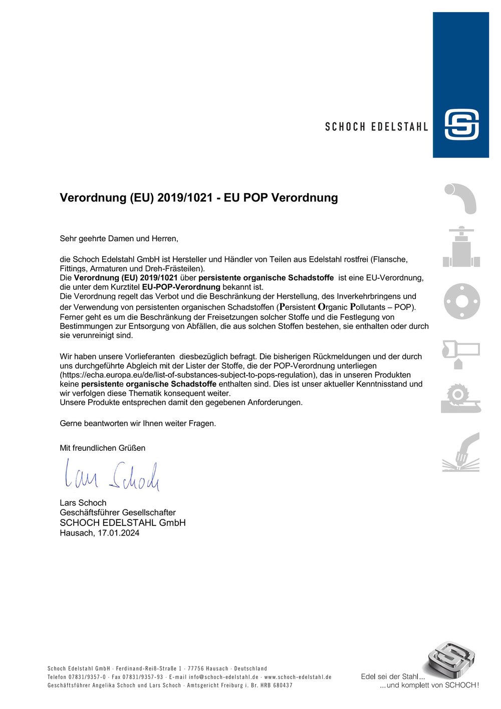 EU-POP-Verordnung Erklärung